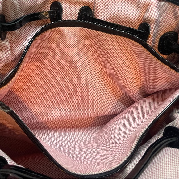 Dooney & Bourke Chiara Patent Leather Shoulder Tote Bag - Picture 6 of 8